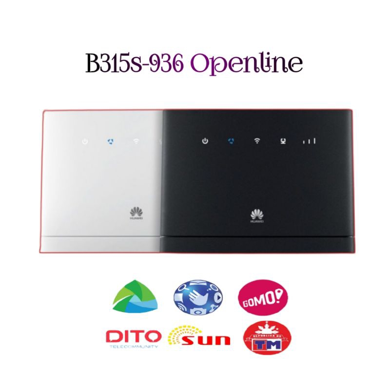 B315s-936 openline with latest firmware and full admin access | Shopee ...