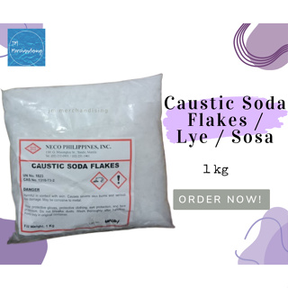 100g Lye Flakes- Sodium Hydroxide Caustic Soda Soap Raw Material