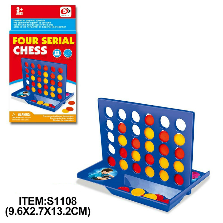 Row Bingo Line Up Board Games Foldable Line Up 4 Toys for Kids Board