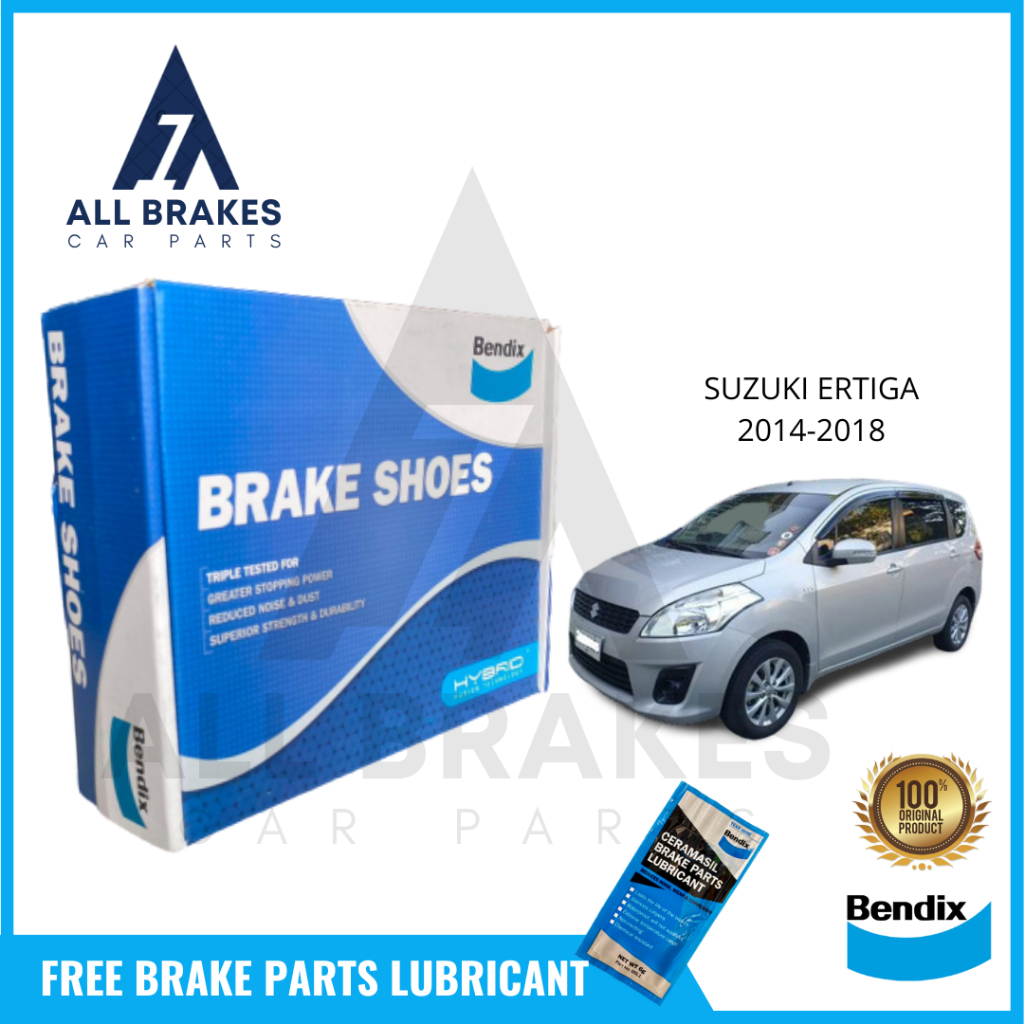 Bendix Brake Shoe for Suzuki ERTIGA 20142018 (BS5274) Shopee