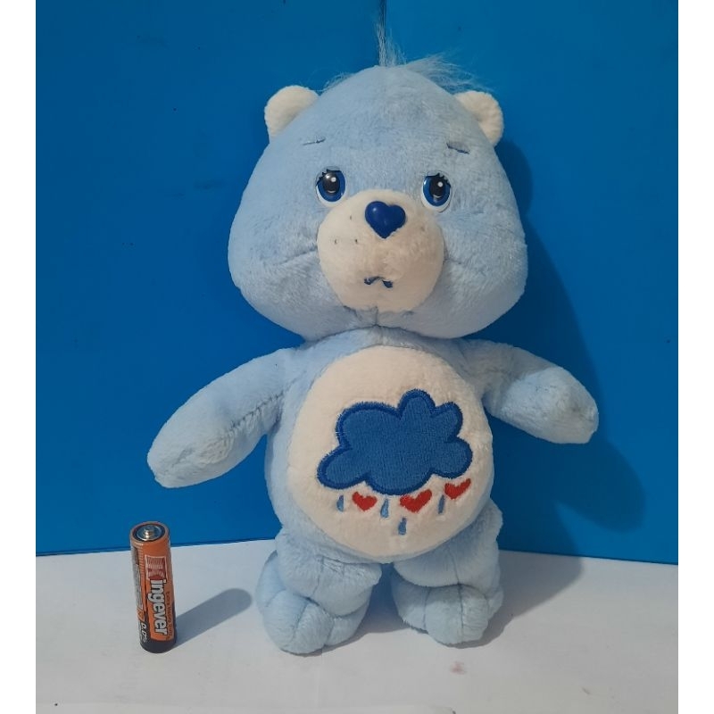 Care Bears Grumpy Bear Plush Blue 8-Inch Stuff Animal Blue Rain Cloud ...