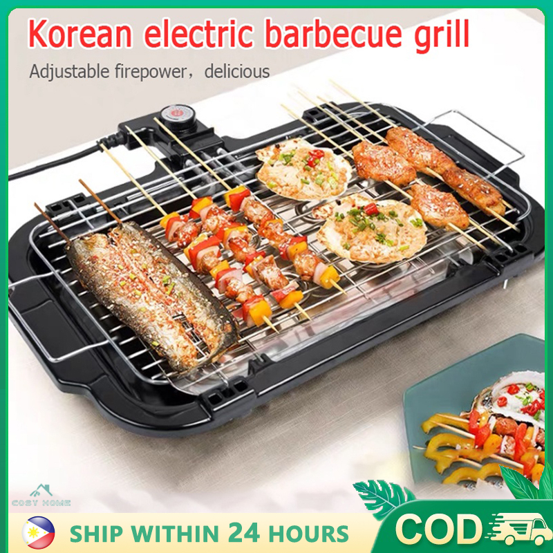 Electric grill BBQ smokeless indoor barbecue grill Home BBQ Machine