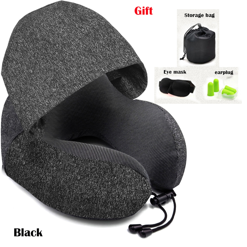Travel Ushaped pillow office leisure driving neck pillow memory cotton