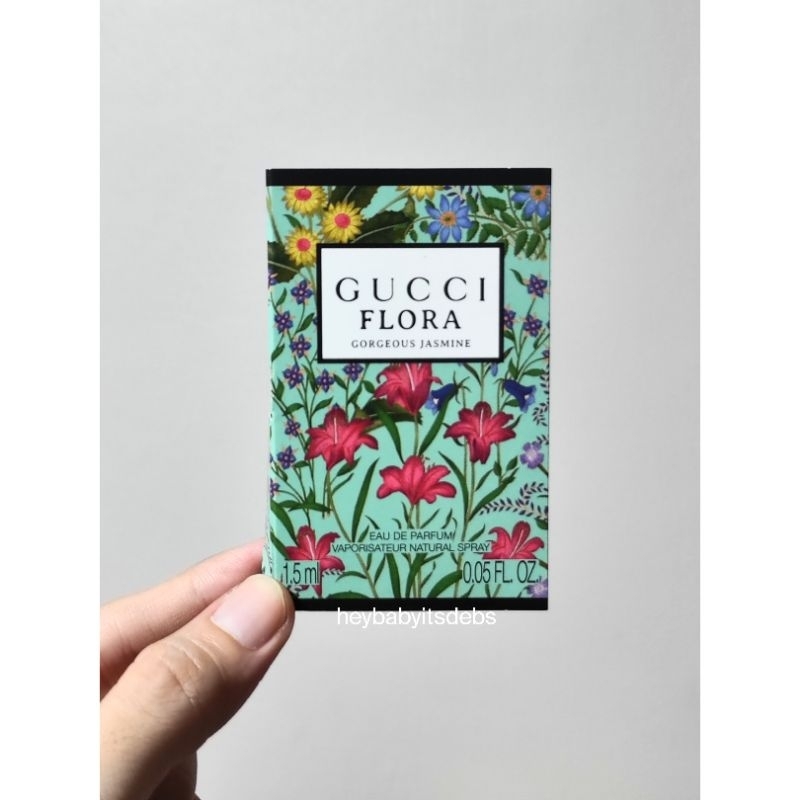 Authentic Gucci Flora Gorgeous Jasmine Sample Perfume (Bnew) | Shopee ...