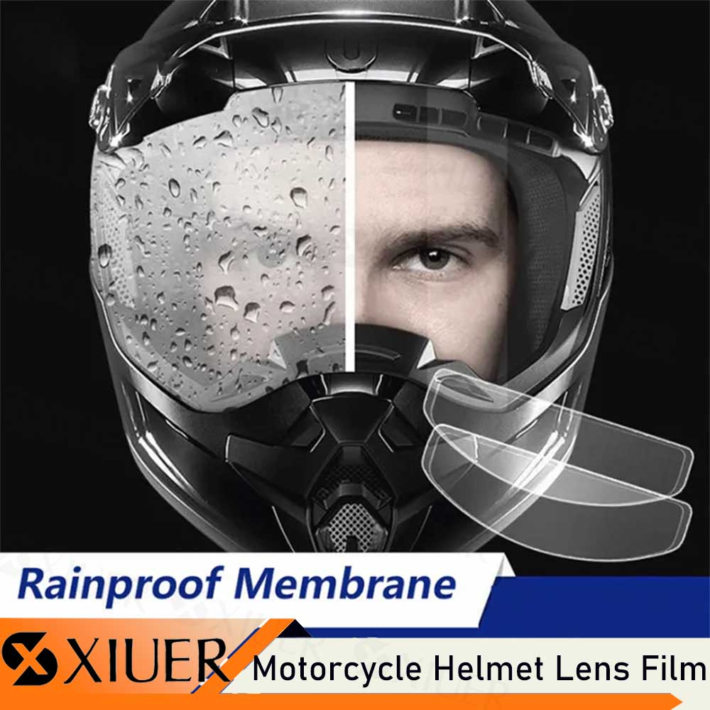 Motorcycle Helmet Lens Film Universal Clear Rainproof and AntiFog