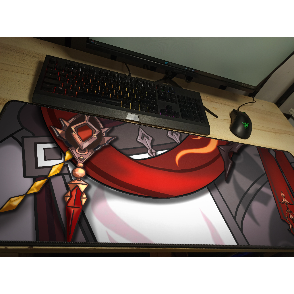 Childe - Genshin Impact Gaming Long / Extended Mouse Mat / Pad | Shopee ...