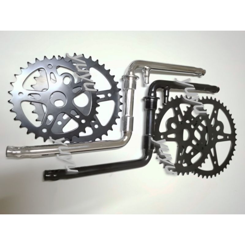 CULT 19mm CREW CRANKS 170mm BMX 3ピースクランク Cult Crew Cranks (19mm / 140mm, 160mm, 165mm & 170mm) – FlatSociety