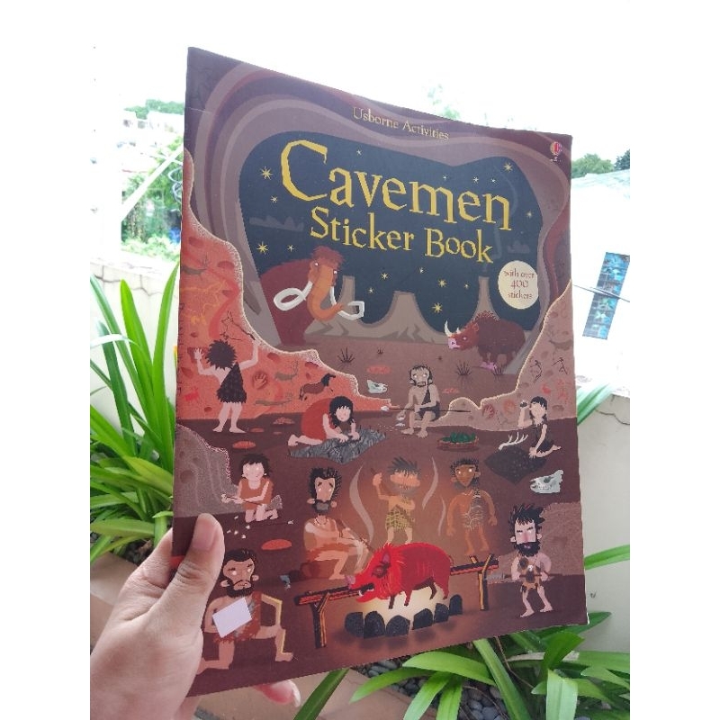 Cavemen sticker book (some used sticker) | Shopee Philippines