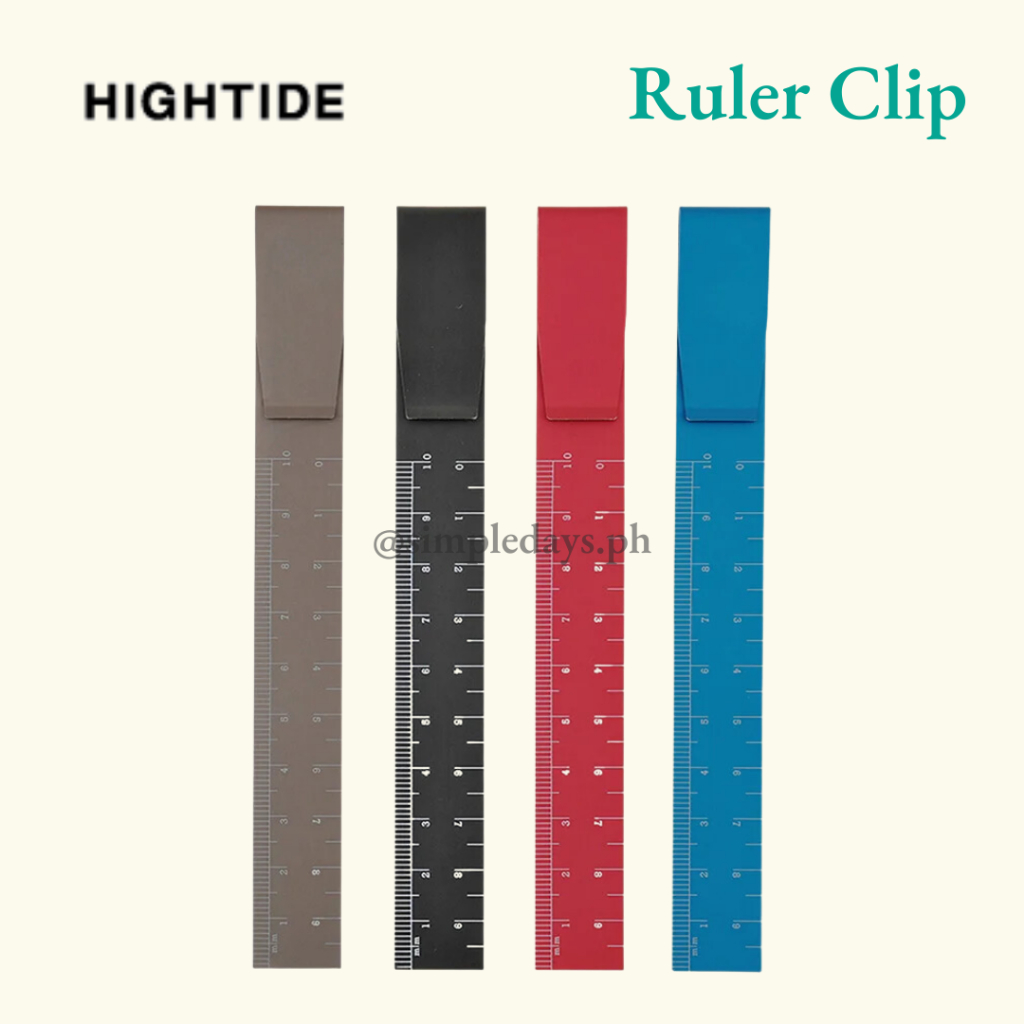 Hightide Aluminum Ruler Clip | Shopee Philippines
