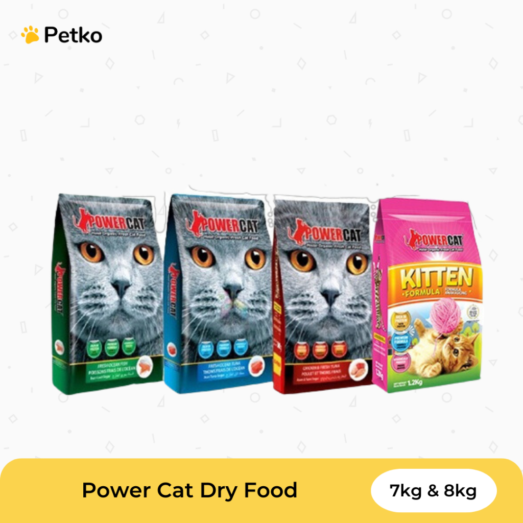 Power Cat Fresh Cat Food 7kg & 8kg | Shopee Philippines