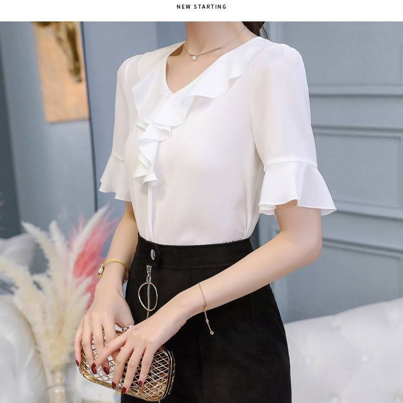 PROMOTION Shirts Blouses loose and thin sleeves women's fashion small ...