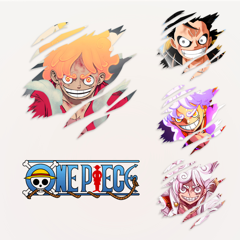 One Piece Sticker | Scratch Sticker | Laminated/Waterproof | Cars ...
