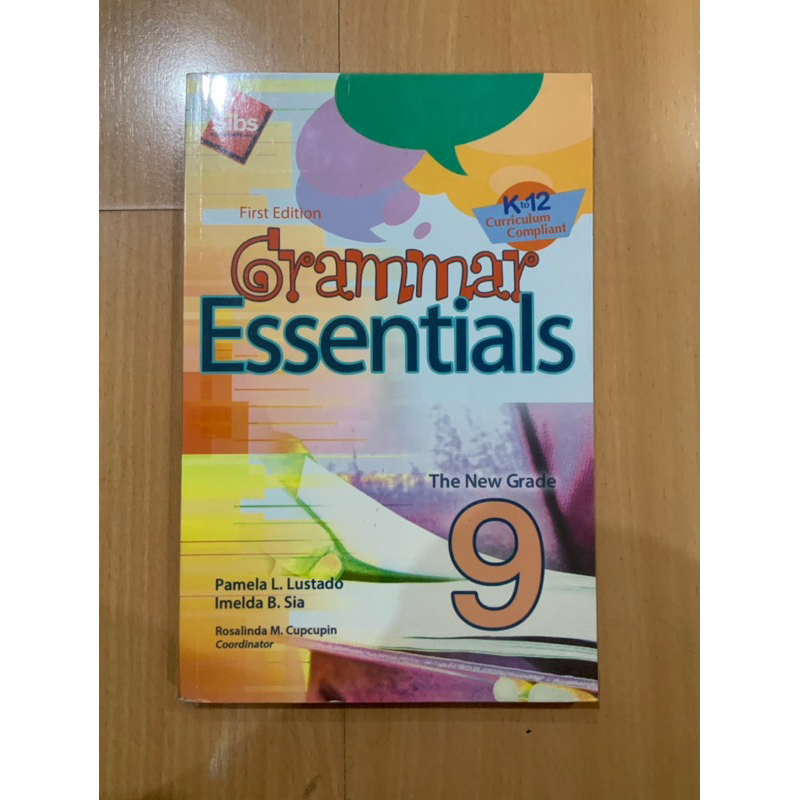 Grammar Essentials The New Grade 9 English Textbook | Shopee Philippines