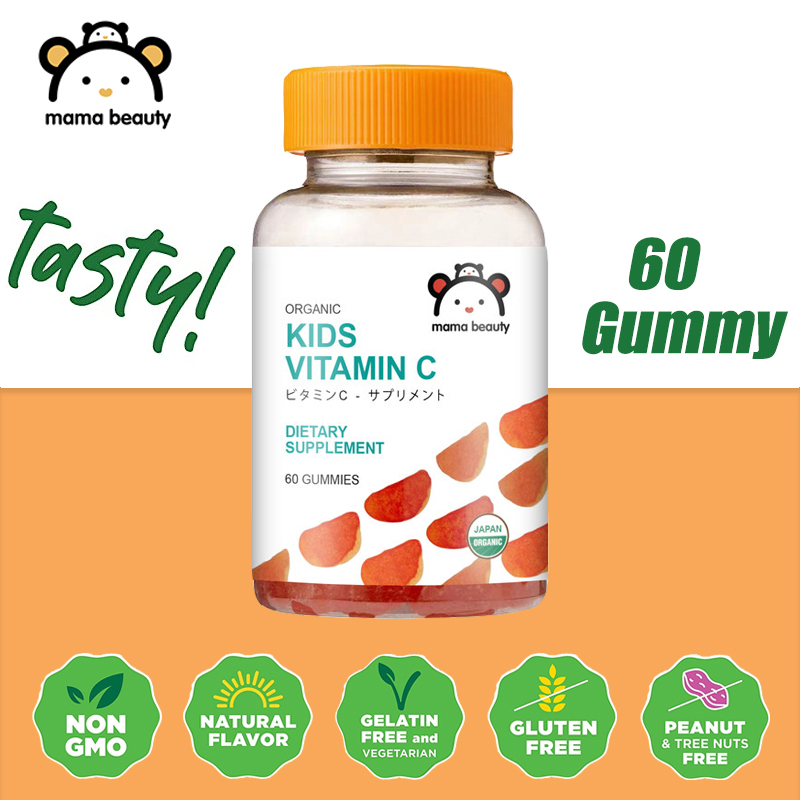 MAMA BEAUTY Kids Vitamin C Gummy Multiple Supplement Enhance Kids the ...