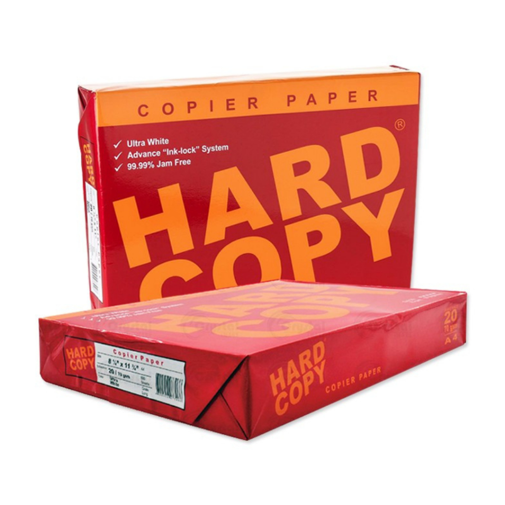 Hard Copy Bond Paper Red 500 Sheets Letter or Short Bond Paper ...