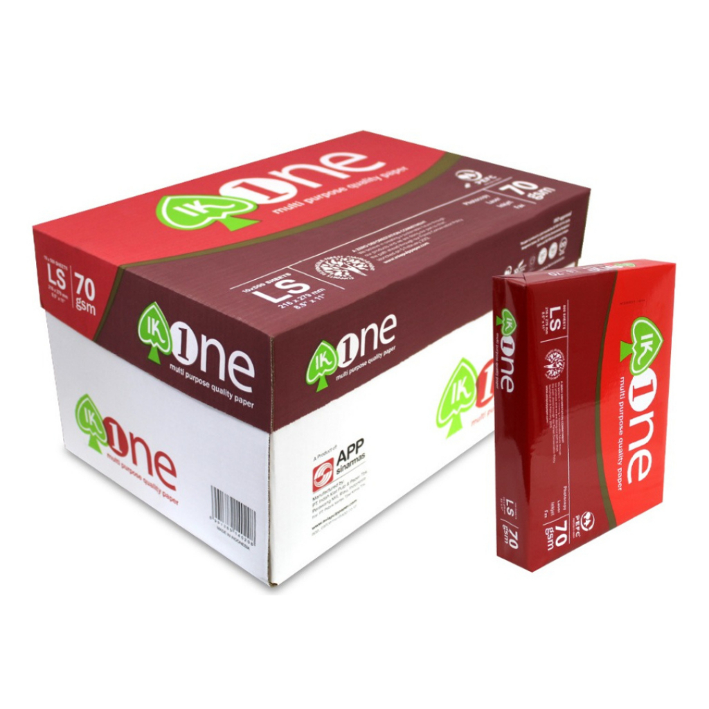 IK ONE bOND paper Copy paper substance 20/70gsm | Shopee Philippines