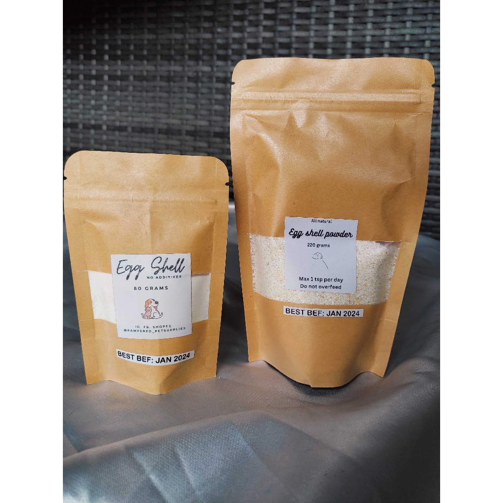 all natural egg shell powder pack great source of calcium for cats