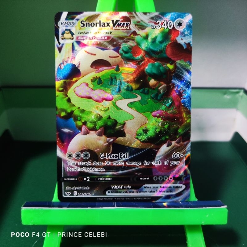 Pokemon TCG - Snorlax Vmax | Shopee Philippines