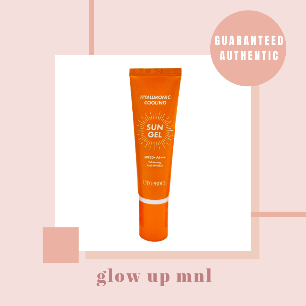 Deoproce Hyaluronic Cooling Sun Gel Spf 50 PA+++ 50g / 20g | Shopee ...
