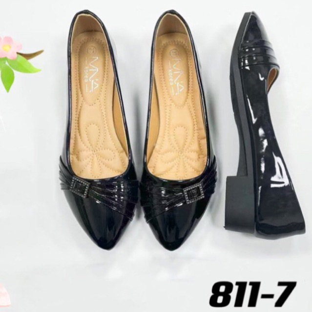 Student shoes fashion ladies office shoes black shoes | Shopee Philippines