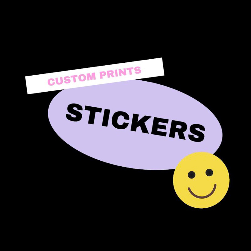 CUSTOM PRINTS Stickers Shopee Philippines