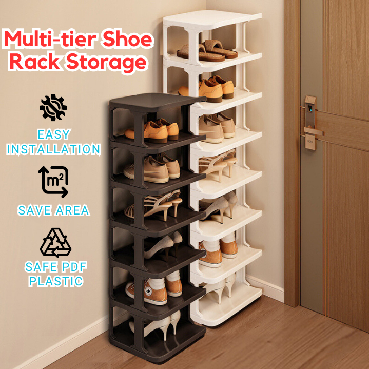 Multi-tier Shoe Rack Simple Storage Rack For Dormitory Bedroom Shoe ...