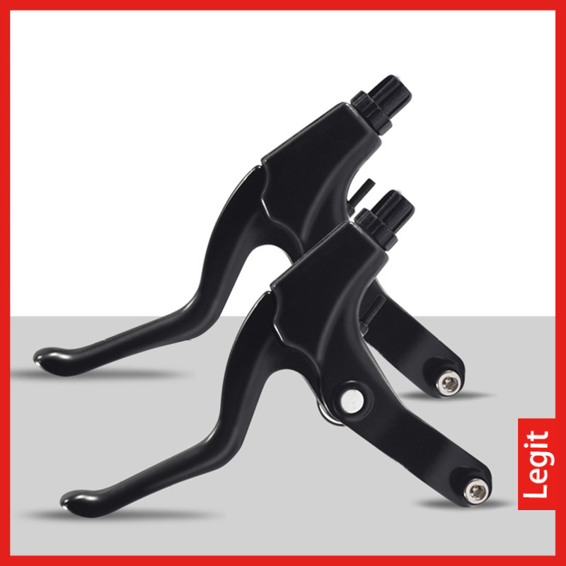 Bike Brake Levers Aluminum Alloy Bicycle Brake Handle with Bell for MTB