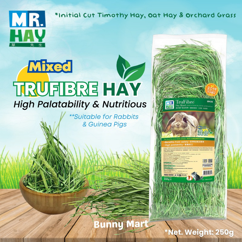 MR. HAY TruFibre MIXED HAY —Initial Cut Timothy Hay, Oat hay & Orchard