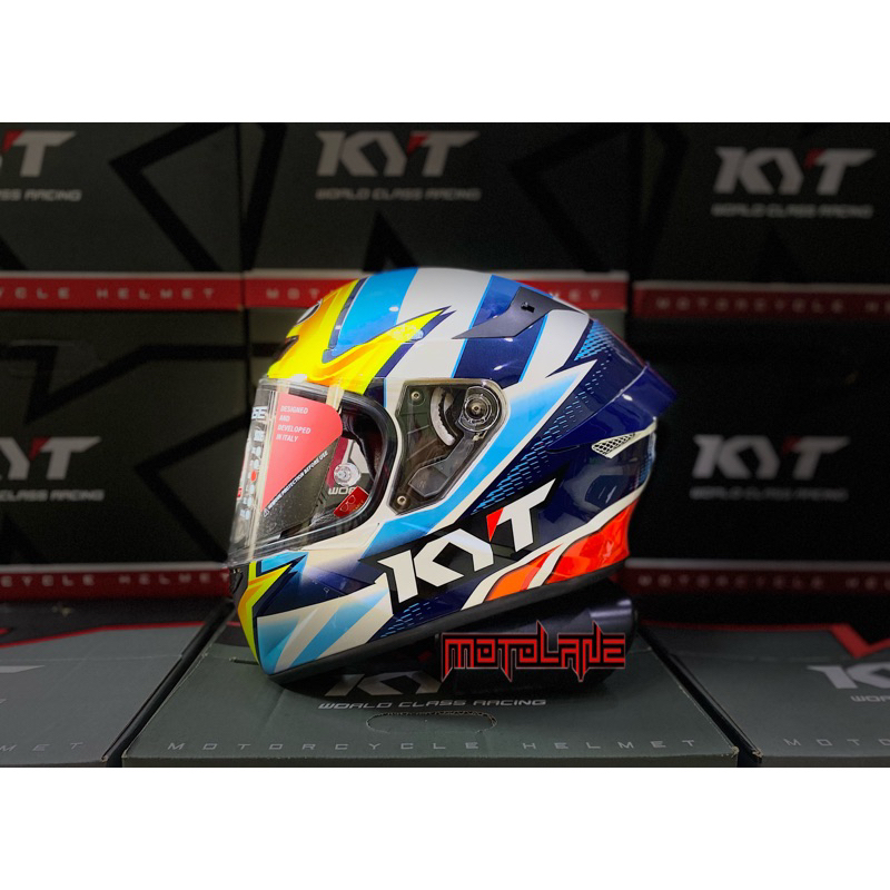 KYT FULL FACE HELMET TT COURSE (HYPED DESIGNS) Shopee Philippines