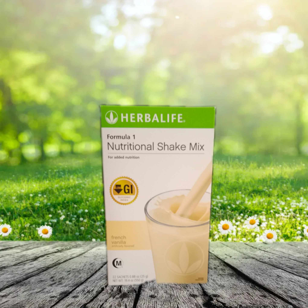Authentic Herbalife Formula 1 Nutritional Shake Mix _ Box of 22 Sachets