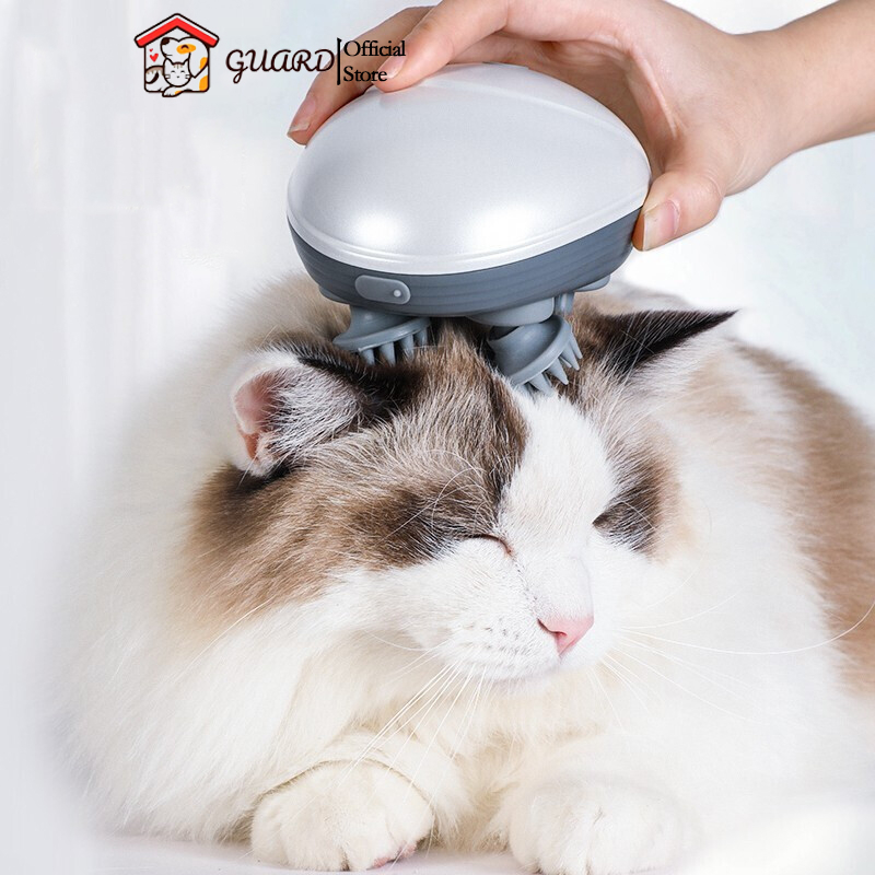 Electric Pet Massager Dog Cat Massage Vibrating Scalp Charging Machine