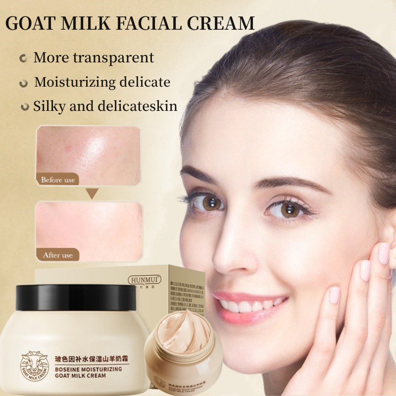 Goat Milk Moisturizer for Face Moisturizer Anti Aging Brighten Cream