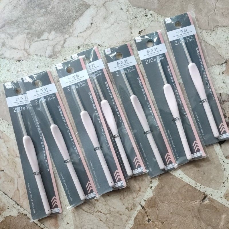 Daiso Crochet hooks (daiso korea/japan) Shopee Philippines