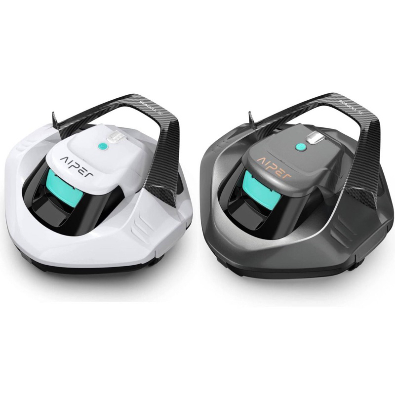 AIPER Cordless Robotic Pool Cleaner, AboveGround/InGround Flat Pools up to 40 Feet (Lasts 90