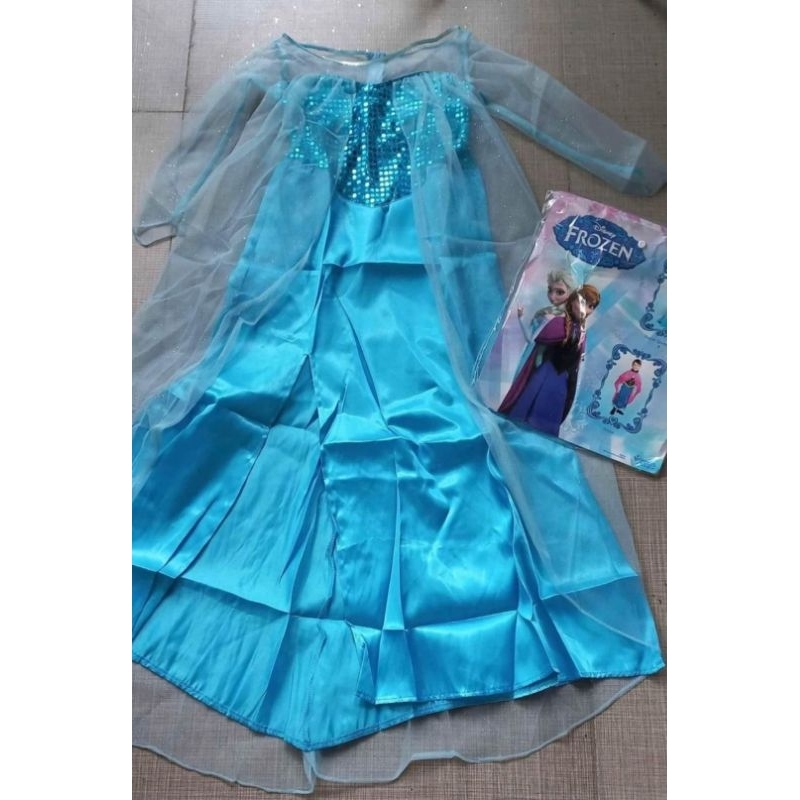 Vestito elsa hot sale frozen disney