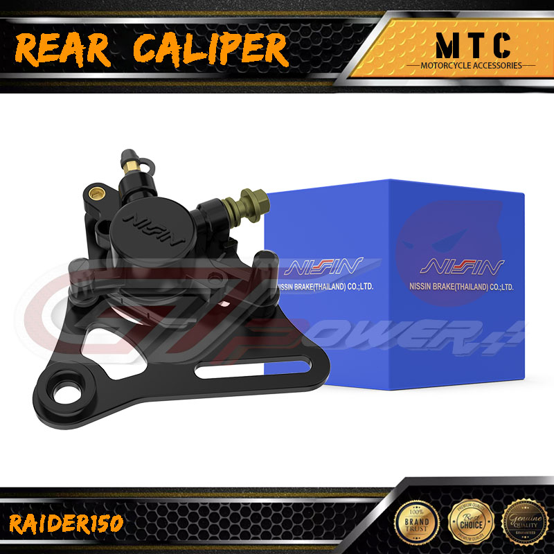 NISSIN REAR BRAKE CALIPER RAIDER150 / REAR BLACK MADE IN THAILAND ...