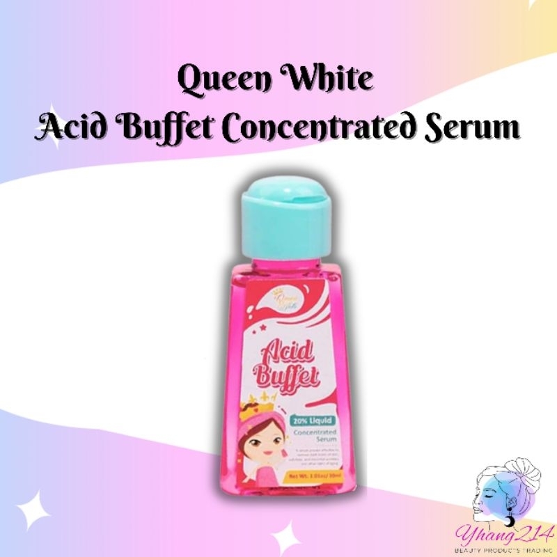 Queen White Acid Buffet Concentrated Serum | Shopee Philippines