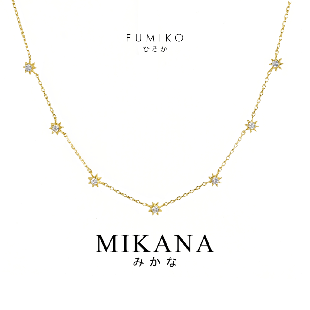 Mikana Gold Plated Fumiko Pendant Necklace for women accessories ...