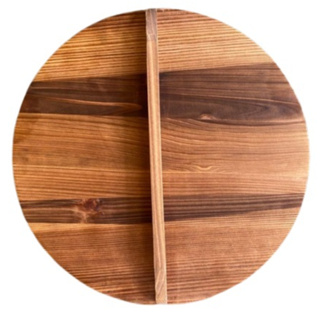 Natural Wood Wok Lid/cover Healthy and Environment Friendly 