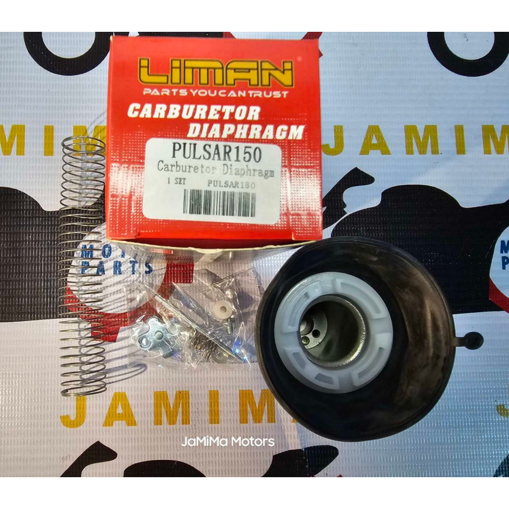 JMM CARBURETOR DIAPHRAGM PULSAR 150 LIMAN BRAND Shopee Philippines