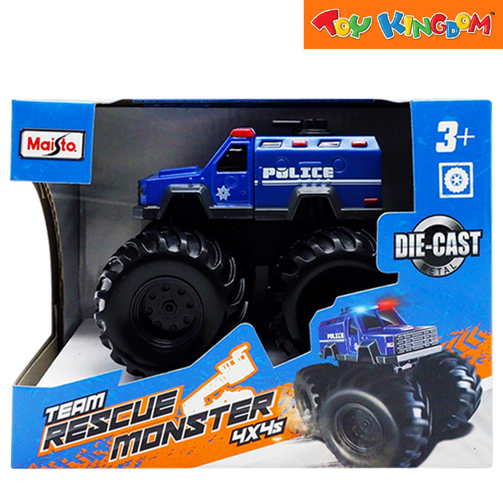 Maisto Armored Truck Police Blue Die-Cast | Shopee Philippines
