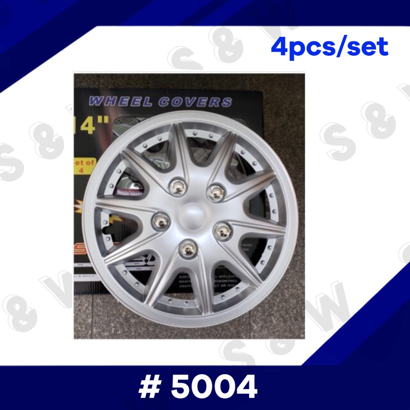 4 X You.S Original Hub Caps - Silver, 60.0 - 57.5 Mm, Wheel Covers, Z-0334-N4
