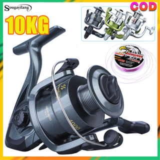 Sougayilang Fishing Reel 1000-4000 Series 5.2:1 Gear Ratio 6BB