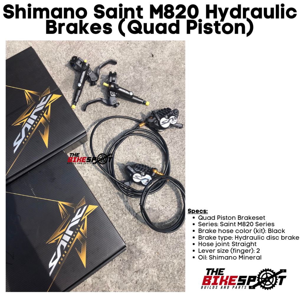 shimano saint dual dia quad piston