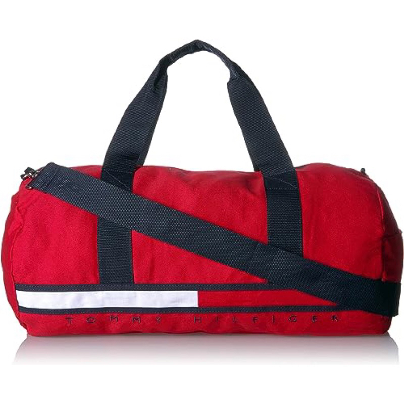 AUTHENTIC/ORIGINAL Tommy Hilfiger Red Large Duffle Bag Shopee Philippines