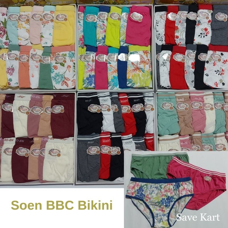 Original Soen BBC Bikini Panty Small to 3XL Shopee Philippines