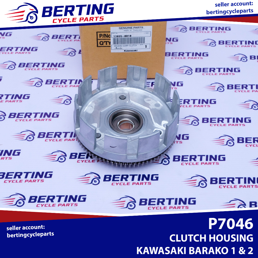 CLUTCH HOUSING Kawasaki Barako 1 2 3 Genuine 130950010 Shopee Philippines