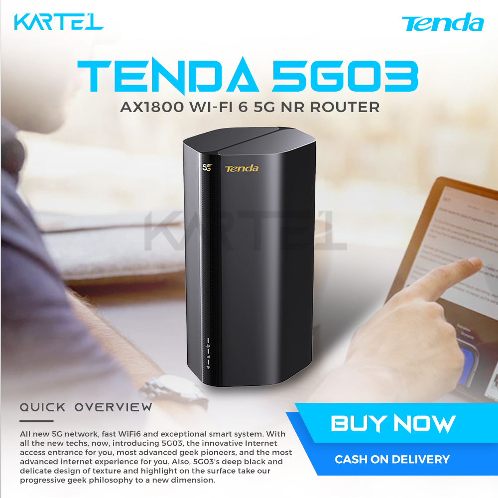 tenda 5g03 ax1800 wifi 6 5g nr router