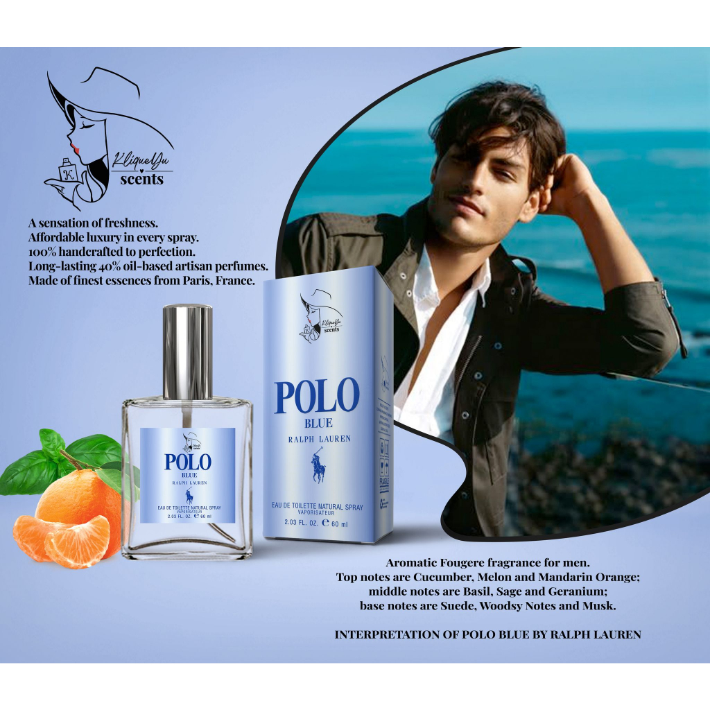 KYU KliqueYu Scents: Artisan Perfume - PO LO Blue RL Interpretation EDT ...