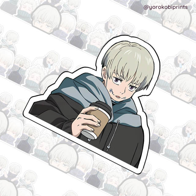 Toge Inumaki - Jujutsu Kaisen - Peeker, Icon - Waterproof Laminated ...